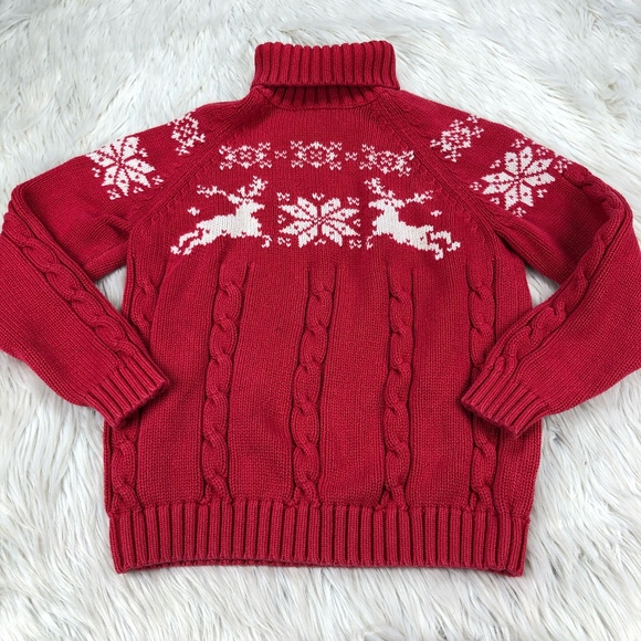 lands end christmas sweater